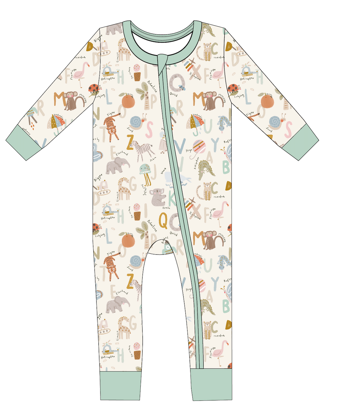 Bamboo Sleeper - Animal ABC