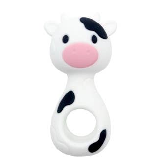 Silicone Cow Rattle