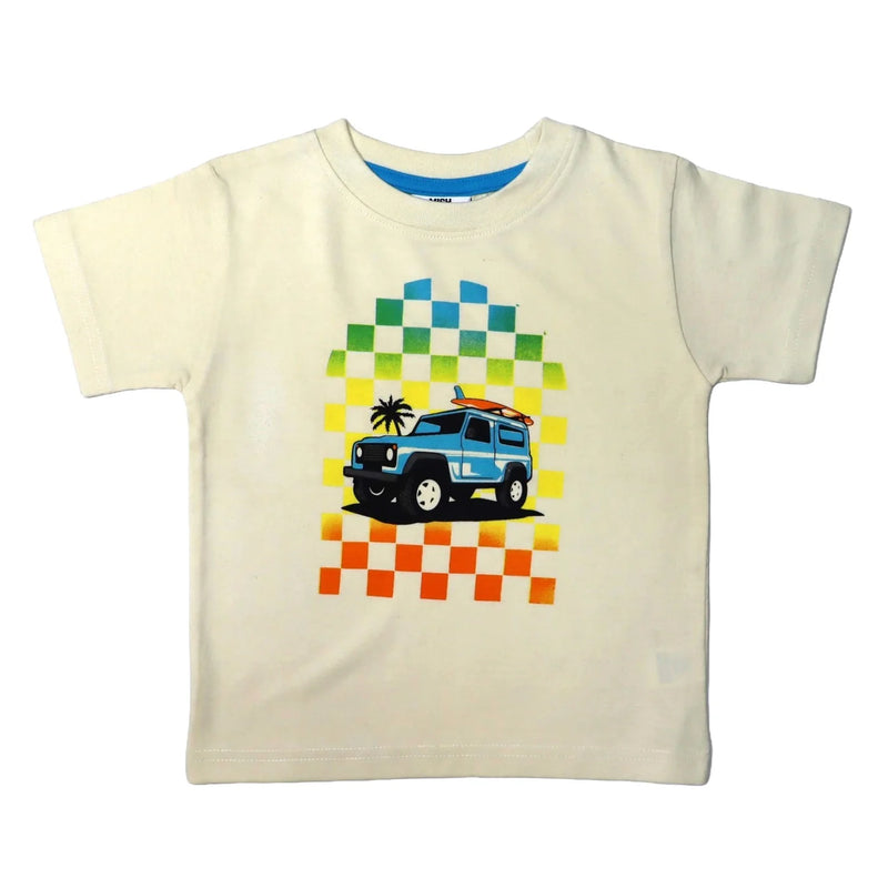 Checkered Jeep Tee
