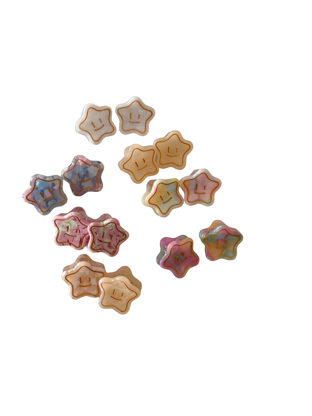 Smiley Star Mini Clip