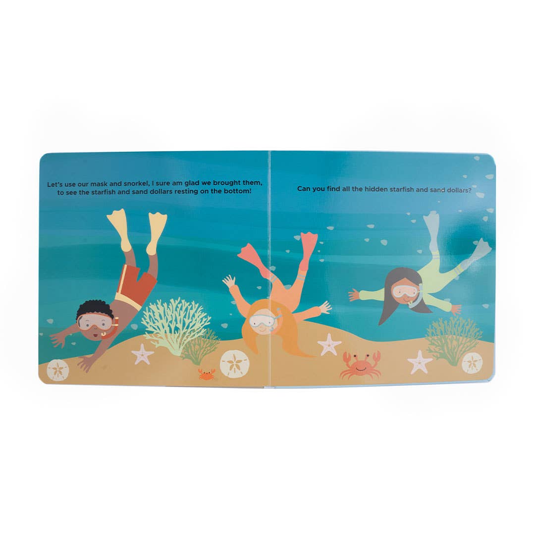 Beach Day Look+Find Board Book