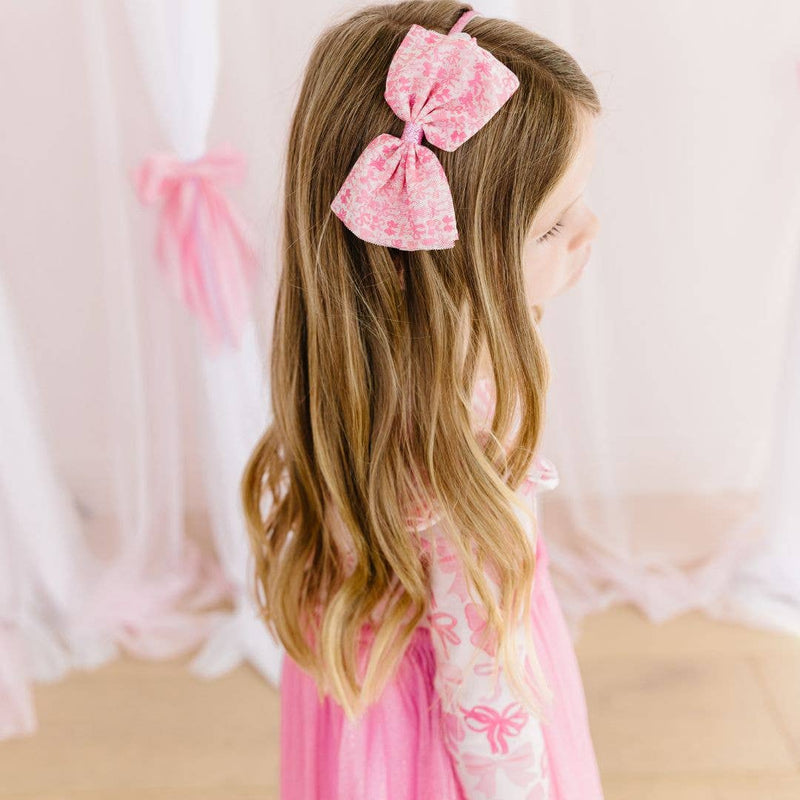 Coquette Tulle Bow Headband - Kids Hair Accessory