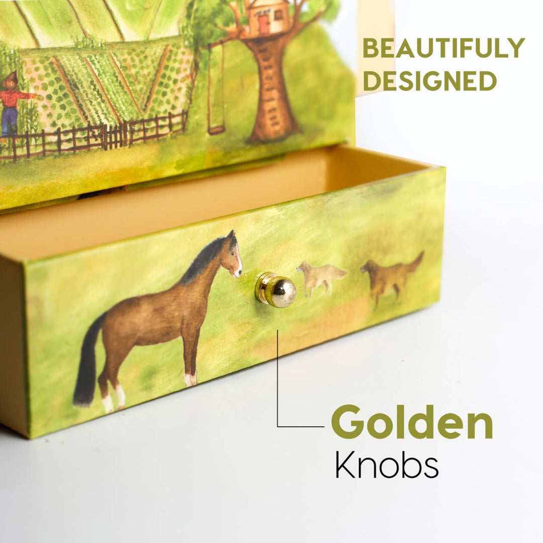 Horse Musical Jewelry Box
