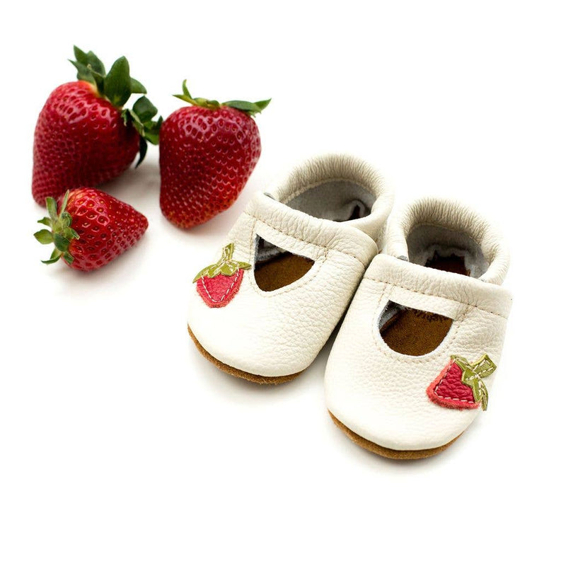 Strawberries Mary Janes Moccasins