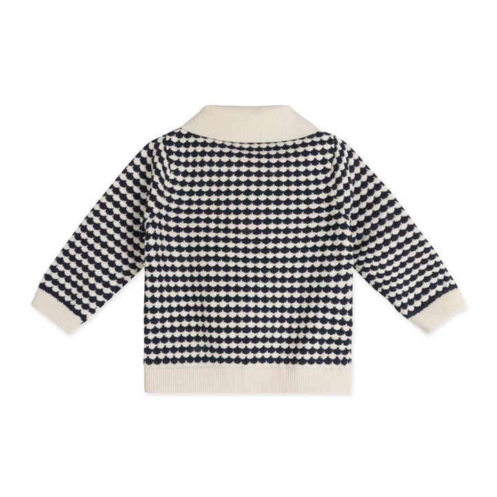 Textured Knit Polo Set