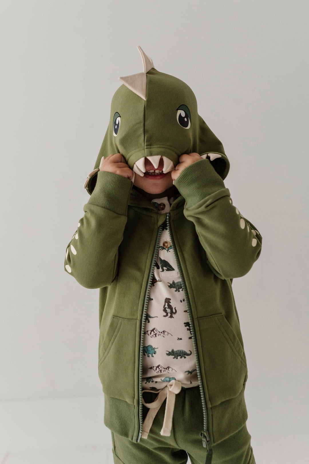 Hooded Jacket - Dinosaur