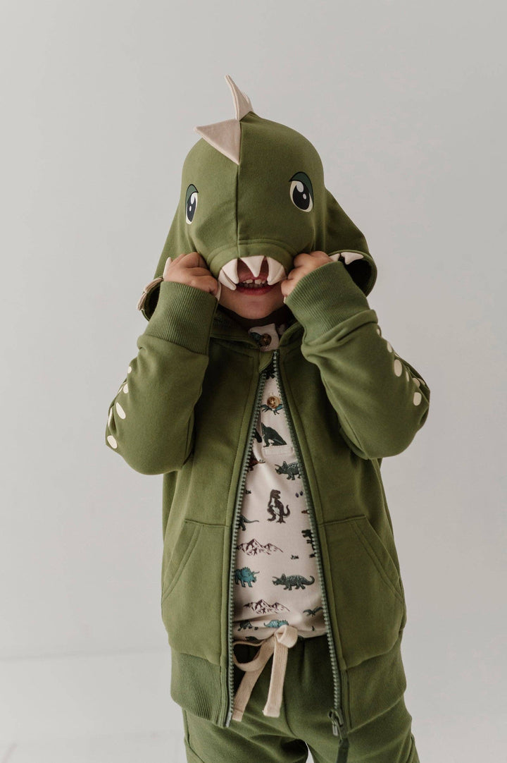 Hooded Jacket - Dinosaur