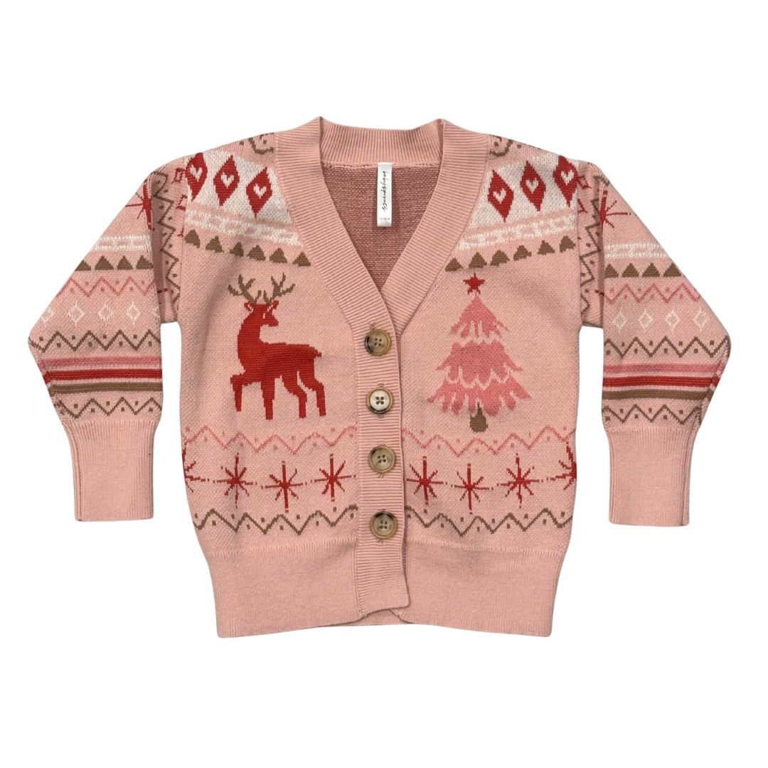 Jacquard Knit Sweater - Reindeer