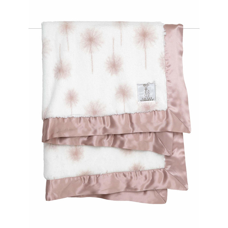 Luxe Blanky - Dusty Pink Dandelion