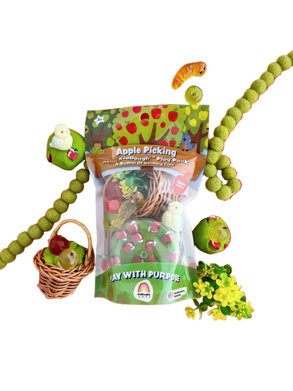 Apple Picking Mini KidDough Play Pack