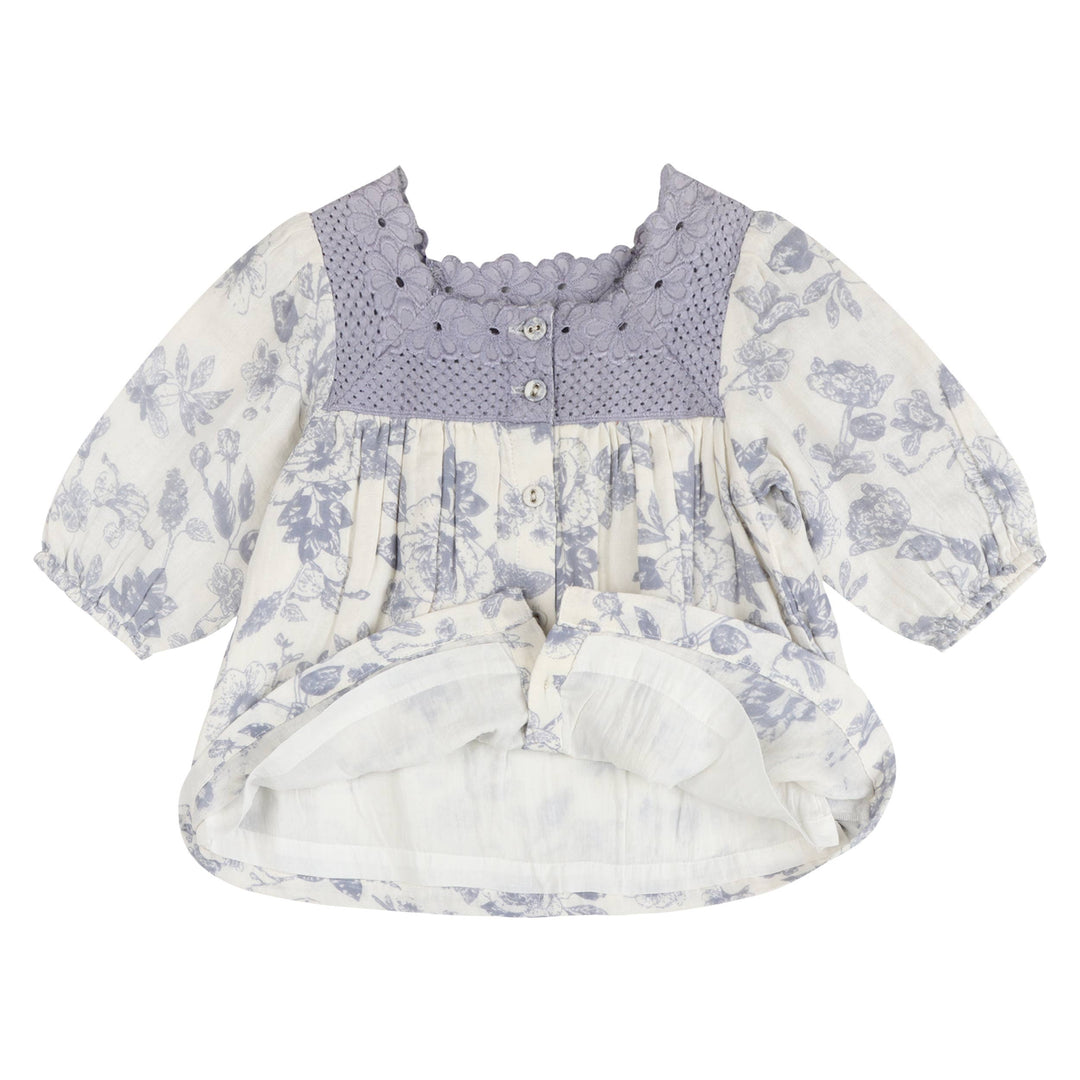 Claudia Floral Dress & Bloomer Set