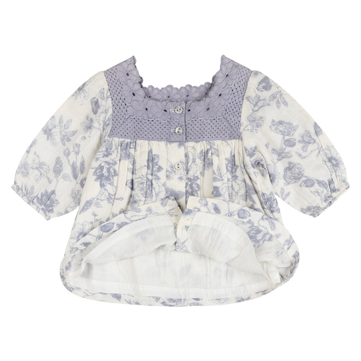 Claudia Floral Dress & Bloomer Set