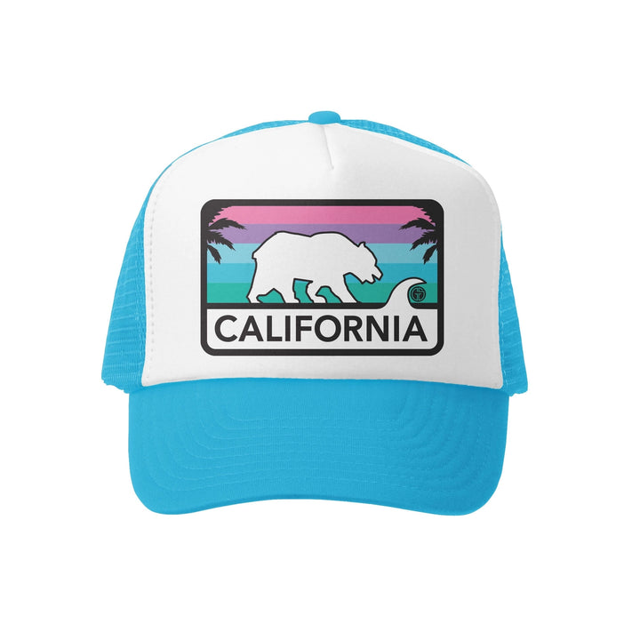CA License Plate Trucker Hat