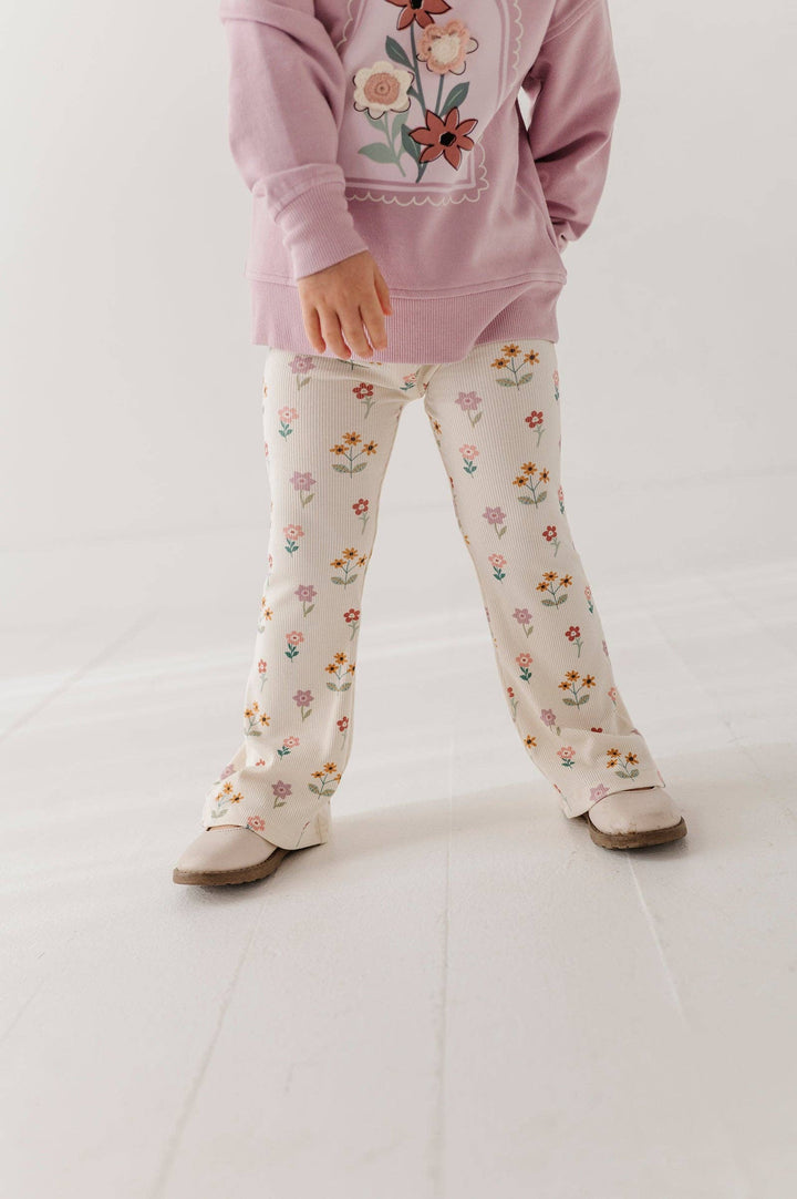 Flare Pants - Meadow Bloom