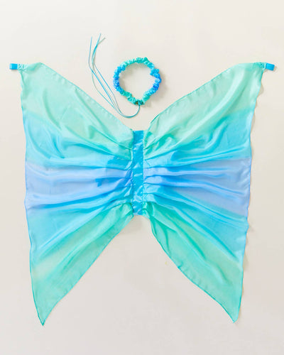 Silk Fairy Wings - Sea