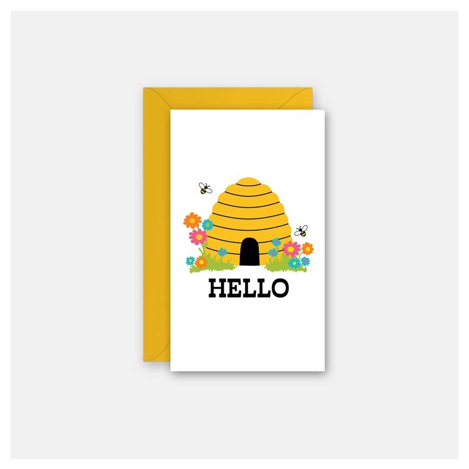 Hello Beehive - Gift Enclosure Card
