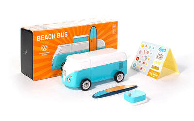 VW Beach Bus Ocean