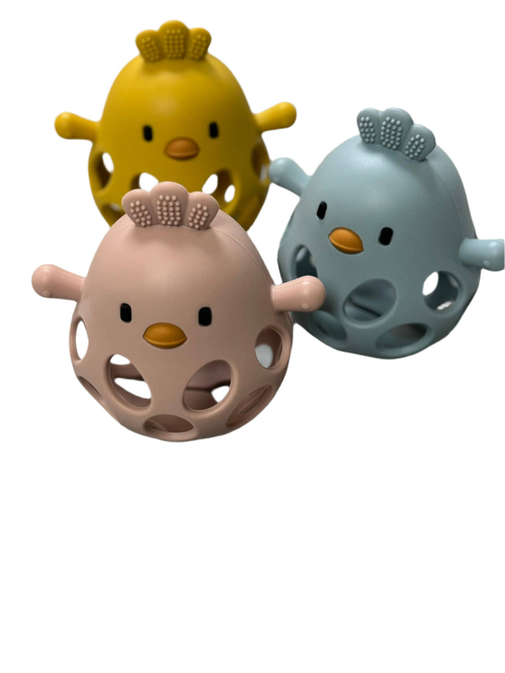 Silicone 3D Chicken Teether