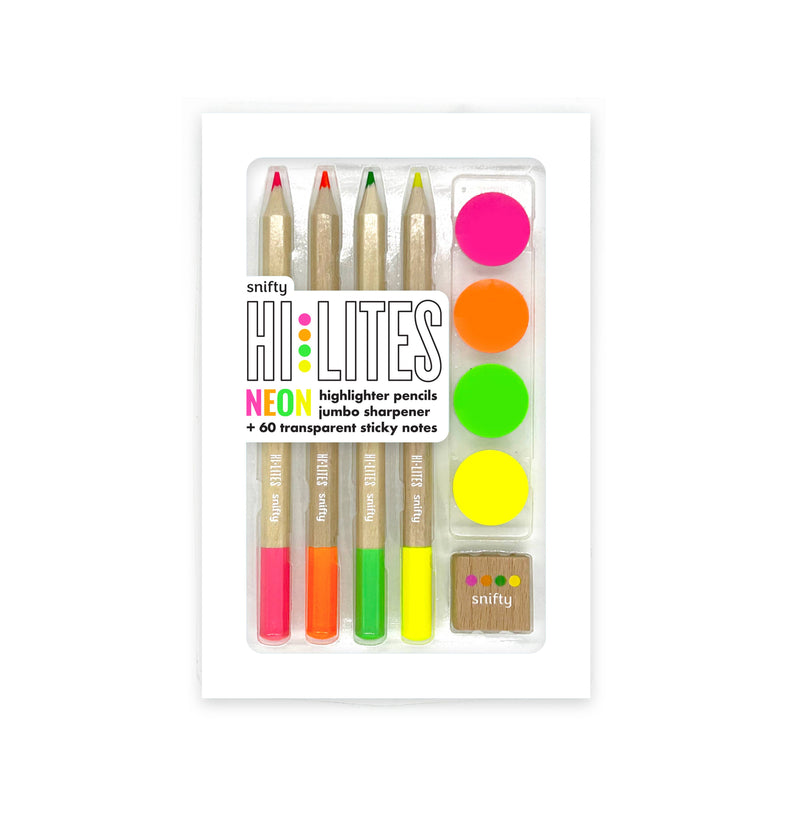 HI•LITES Neon Pencil Highlighting Set