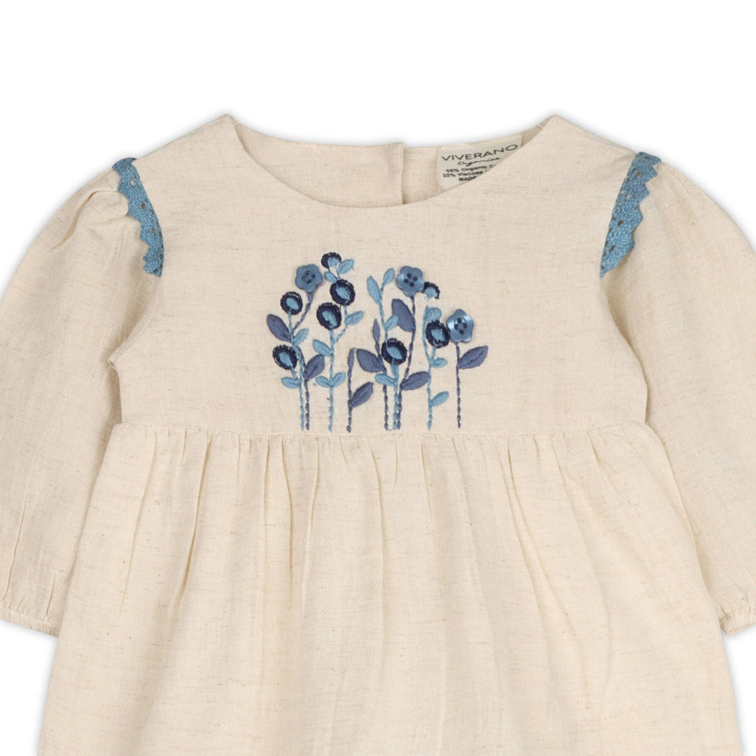 Matera Embroidered Dress & Bloomer