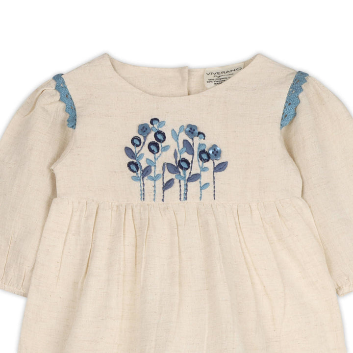 Matera Embroidered Dress & Bloomer