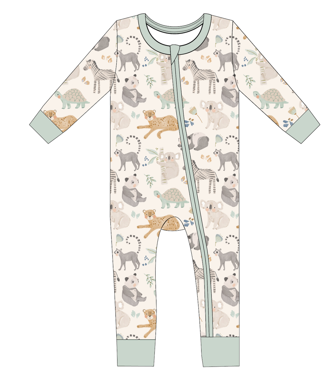 Bamboo Sleeper - Safari Friends