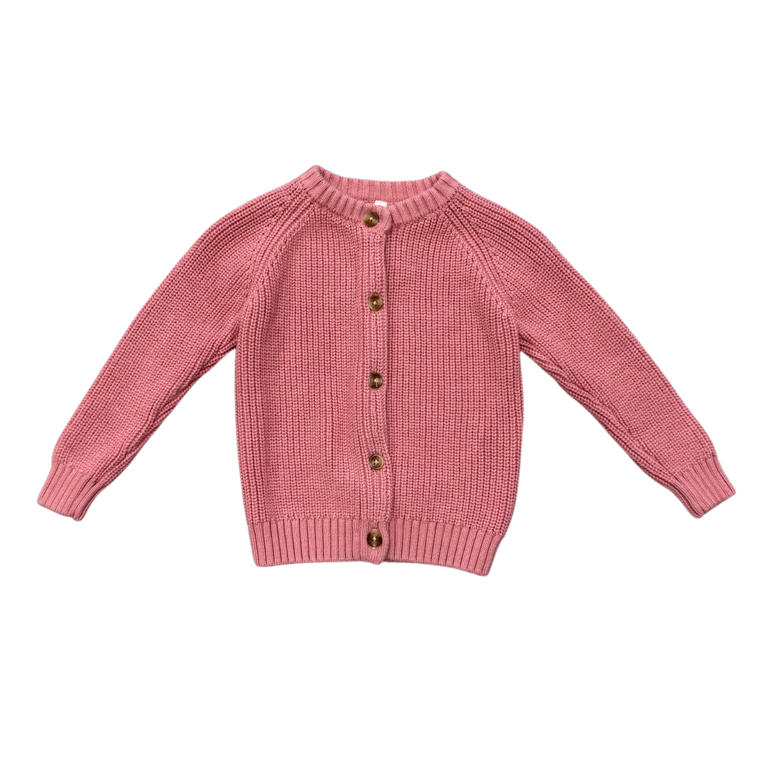 Knit Cardigan - Pink