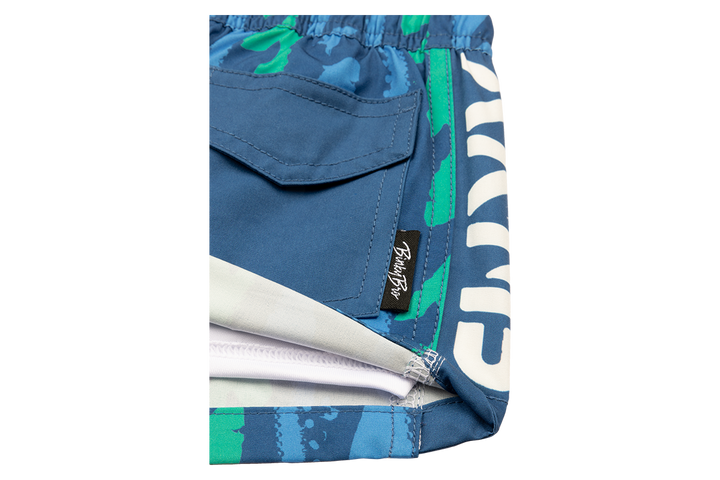 Trunks - Stamped Blue Crush