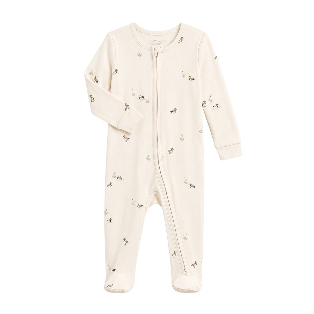 Peyton Zipper Sleeper - Mallard