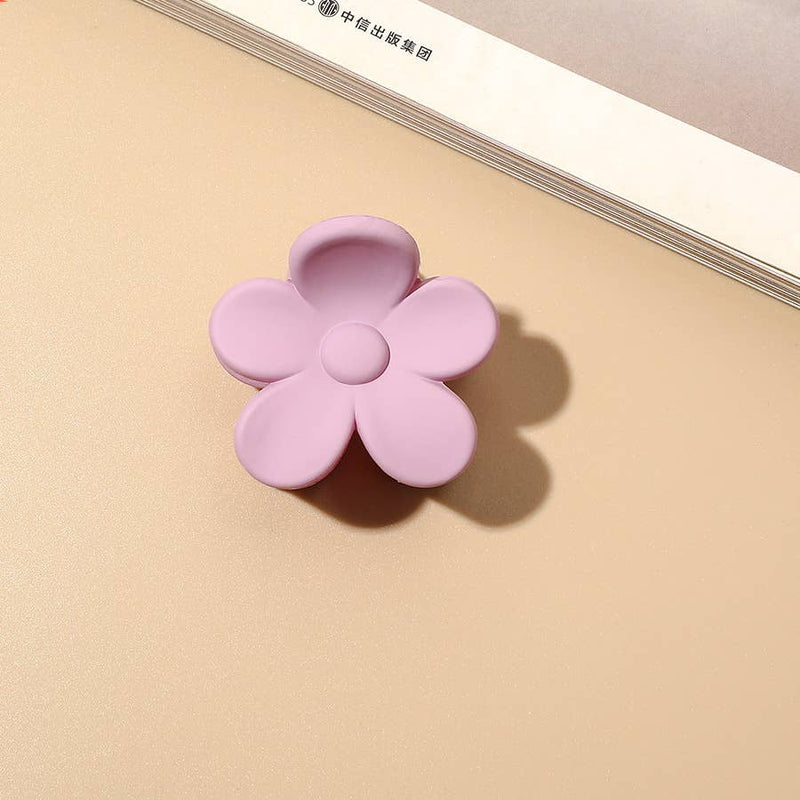 Fleur Mini | Matte Flower Claw Clip