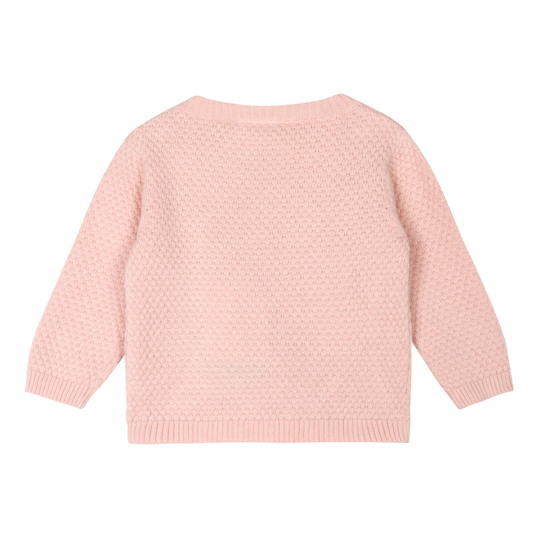 Embroidered Bow Sweater