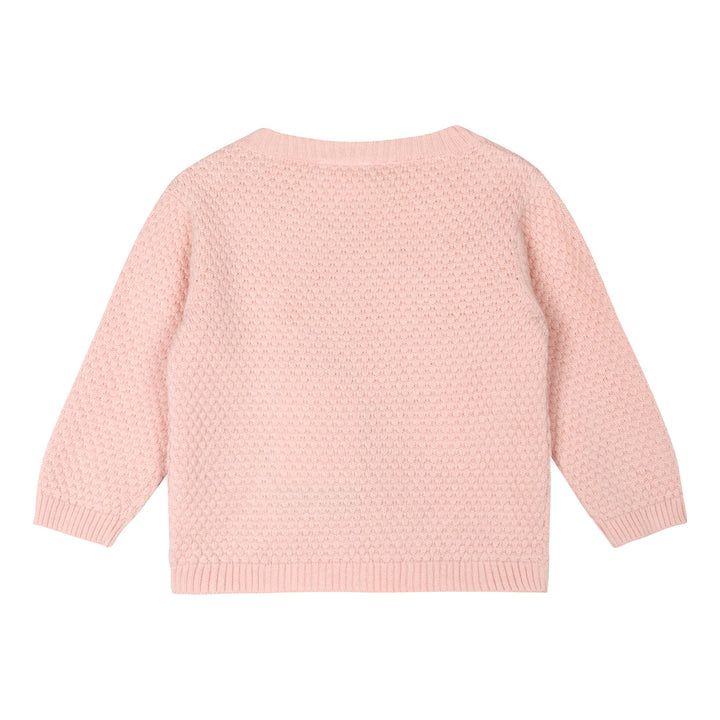 Embroidered Bow Sweater