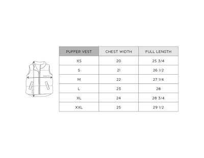 Puffer Vest - Almond