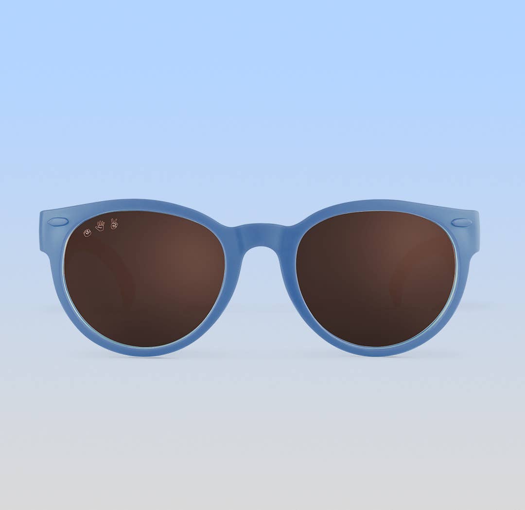 Round Sunglasses | Cloudy Blue