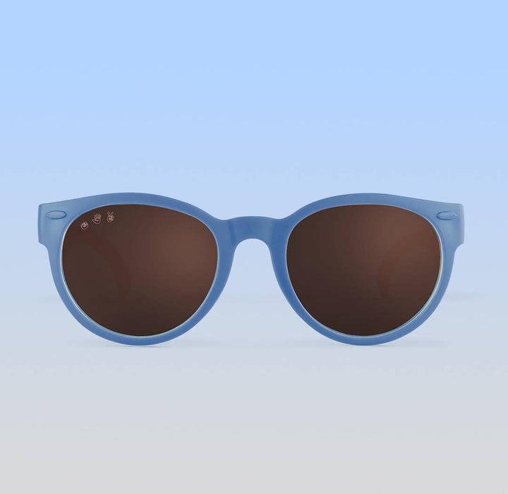 Round Sunglasses | Cloudy Blue