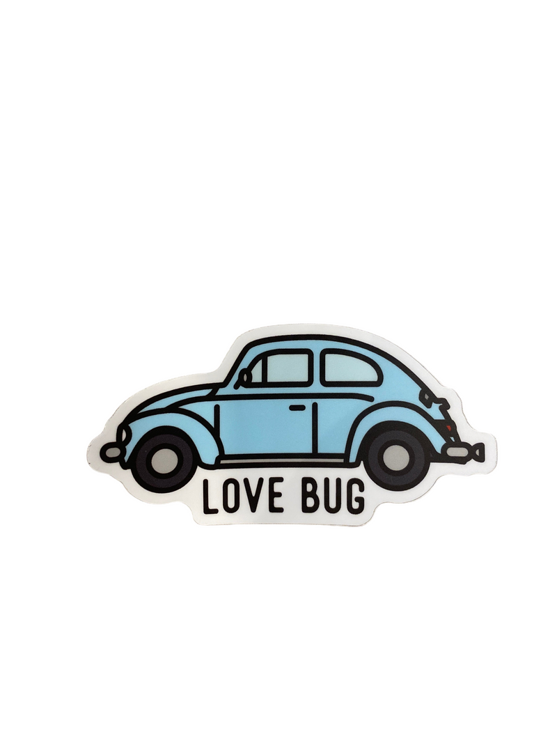 VW Love Bug - Vinyl Sticker