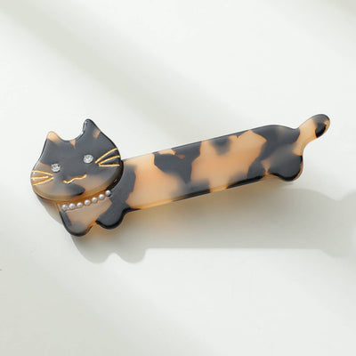 Duchess | Long Fancy Cat Barrette Hair Clip