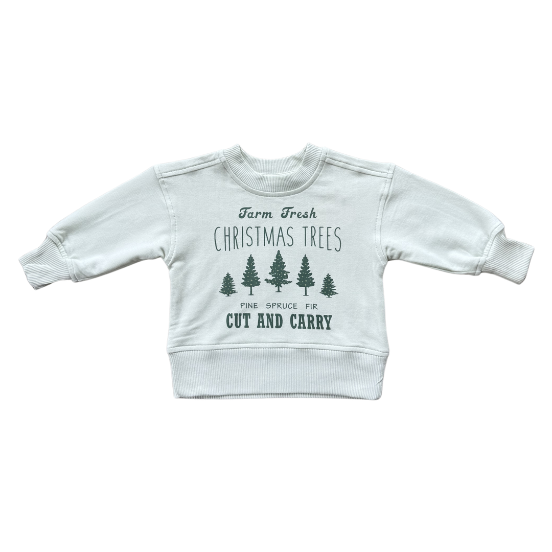 Fresh Farm Christmas - Boxy Sweatshirt