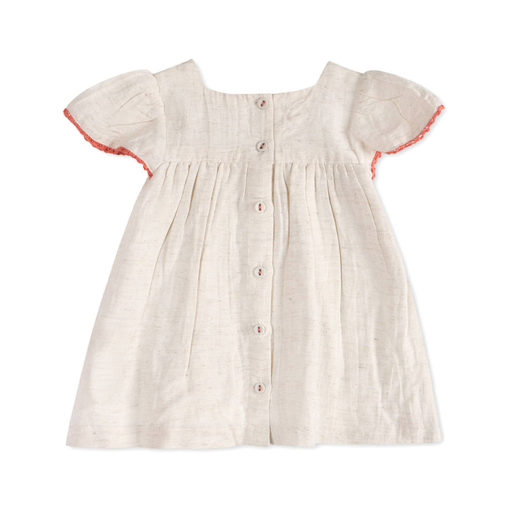 Gabi Embroidered Dress + Bloomer