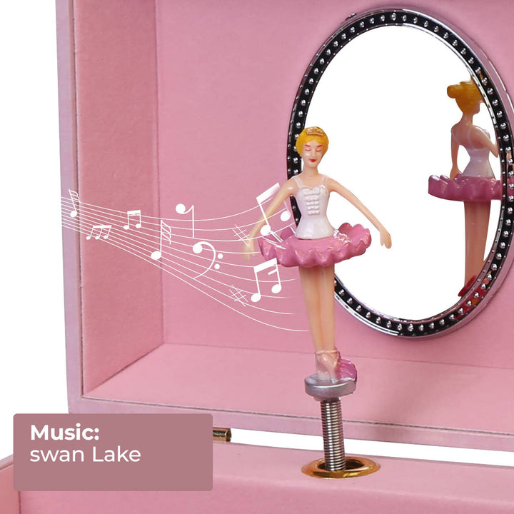 Small Ballerina Musical Jewelry Box