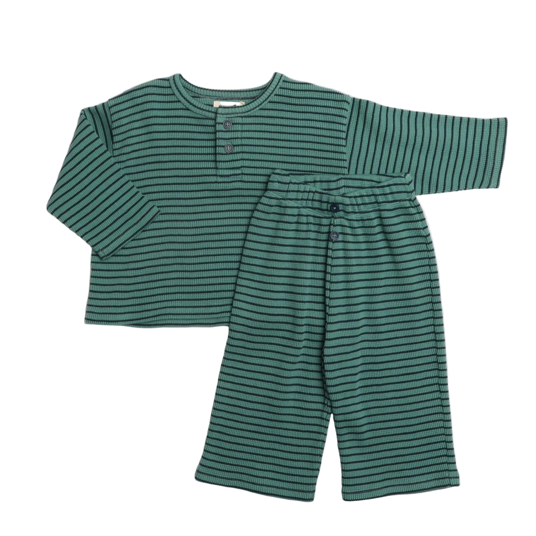 Micky Set - Green Stripe