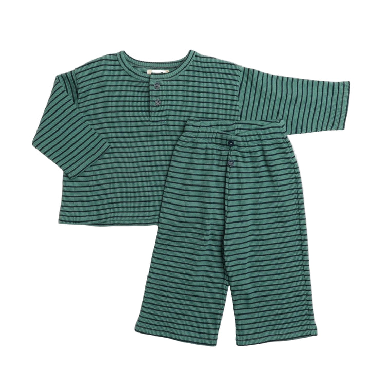 Micky Set - Green Stripe