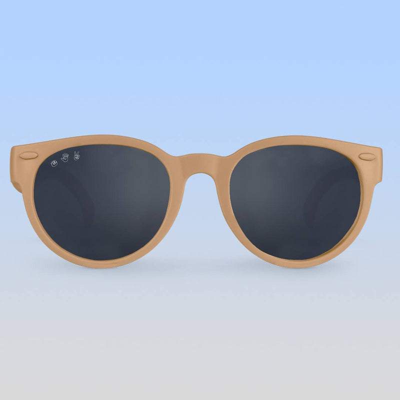 Round Sunglasses | Latte Brown