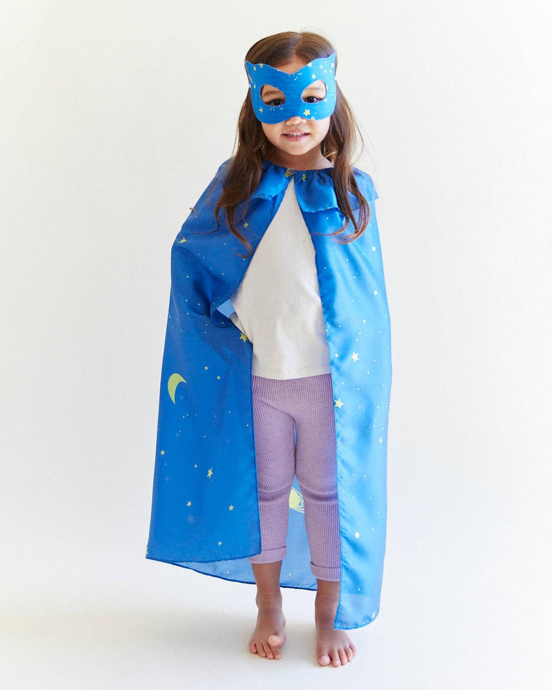 100% Silk Dress-Up Mask - Star