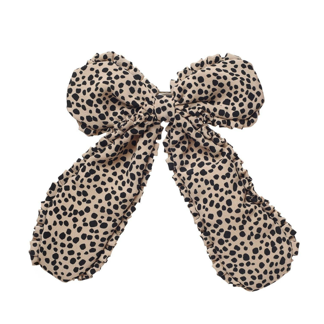 Leopard Love Bow Clip