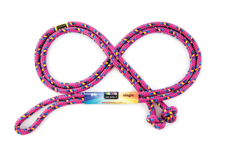 Raspberry 8Ft Jump Rope - Confetti  By Just Jump It