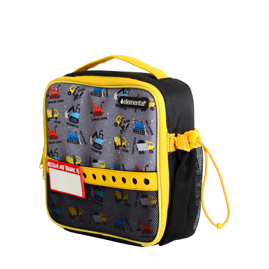 Chomper Kids Lunch Bag - Construction