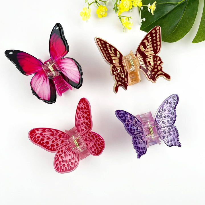 Morpho Butterfly Claw Clip