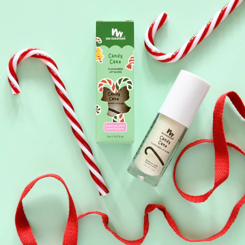 Candy Cane Natural Kids Lip Gloss