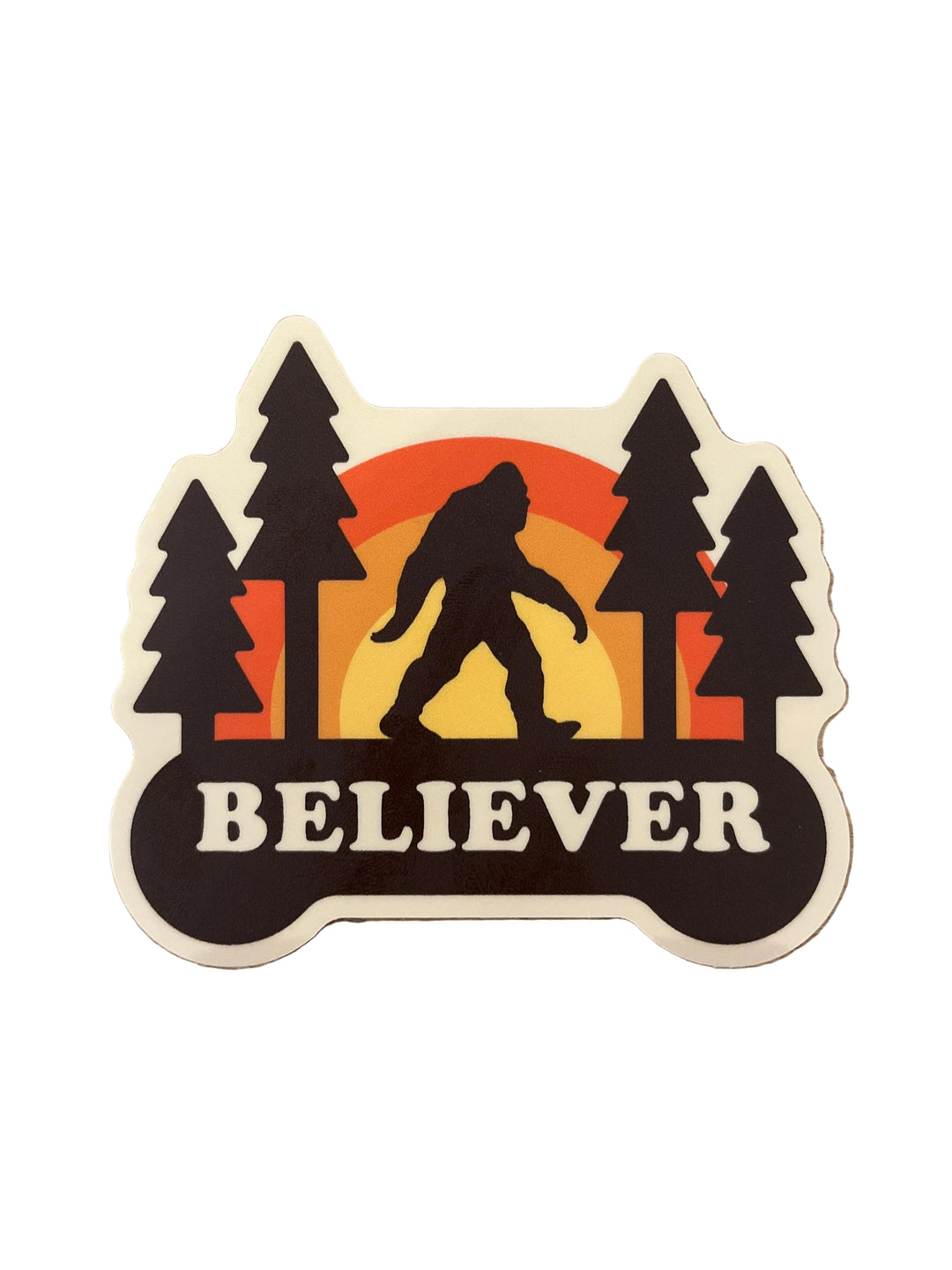 Sasquatch Believer - Vinyl Sticker